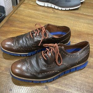 Men’s Cole Haan Zerogrand Brown oxfords size 13